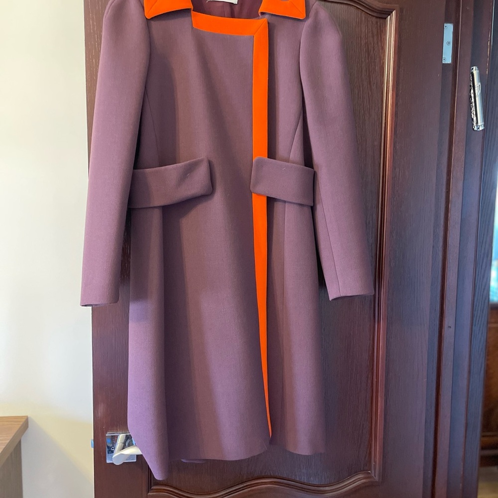 Prada Purple and Orange Women's Coat
